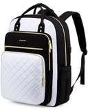 LOVEVOOK Laptop Backpack for Women, Fashion Backpack Purse for Travel with USB Port, Lightweight Casual Daypacks Nurse Teacher Computer Bag for College Work Business, Fit 17