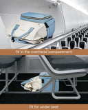 LOVEVOOK Laptop Backpack for Women Fashion Business Computer Backpacks Travel Bags Purse Doctor Nurse Work Backpack with USB Port, Fits 15.6 - Inch Laptop Beige - Light Blue