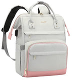 LOVEVOOK Laptop Backpack for Women Fashion Travel Backpack Purse 15.6 Inch Large Capacity Work Backpack Nurse Teacher Bag with USB Port