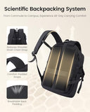 LOVEVOOK Laptop Backpack for Women Men with Giant Tumbler Holder - 15.6Inch Work Computer Travel Backpack with Laptop Compartment, Water Resistant, Cute Commuter College Teacher Nurse Purse Bag,Black