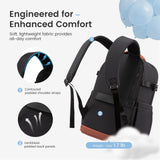 LOVEVOOK Laptop Backpack for Women with Giant Tumbler Holder Pocket,15.6 Inch Puffer Travel College Work Backpack Purse for Teacher Nurse,Waterproof Laptop Bag Computer Back Pack Daypack,White - Khaki