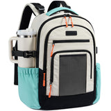 LOVEVOOK Laptop Backpack for Women with Large Cup Holder,15.6 Inch Work Computer Bag with Chest Buckle Back Pad Shoulder Buckle,Waterproof Business Backpack College Teacher Bag for Gift Travel