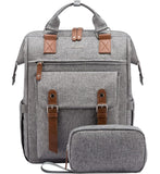 LOVEVOOK Laptop Backpack for Women Work Travel Teacher Commuter Backpack Business Computer Bag Doctor Nurse Bags College Backpack Purse Laptop Bag, Casual Daypack, 15.6 Inch, Grey