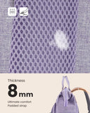 LOVEVOOK Laptop Backpack Purse for Women, Cute College School Backpack Bookbag For Teenager Girls, Teacher Nurse Bags Work Travel Backpack, Business Computer Laptop Bag Daypack, 15.6 Inch, Purple