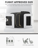 LOVEVOOK Laptop Backpack Purse for Women, Work Travel Computer Bags, College School Backpack for Student Girl, Quilted Casual Daypack with USB Port, Fit 15.6 Inch Laptop, Black
