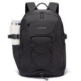 LOVEVOOK Mens Backpack with Giant Tumbler Holder Pocket,15.6 Inch Everyday Laptop Backpack Commuter Travel Work Computer Bag for Women,Waterproof Hiking College Teacher Back Pack Casual Daypack,Black