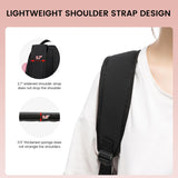 LOVEVOOK School Backpack for Teen Girls, Student Backpack Purse for 14 - 16 Teenage, Cute Kid Bookbag, Back to School Backpacks Fit 15.6 Inch Laptop, Large College Travel Bag, Black