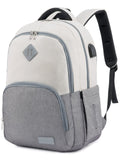 LOVEVOOK School Backpack for Women Men Classic Backpack with 15.6" Laptop Compartment Lightweight Bookbag for College Work High School