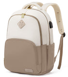 LOVEVOOK School Backpack for Women Men Classic Backpack with 15.6" Laptop Compartment Lightweight Bookbag for College Work High School