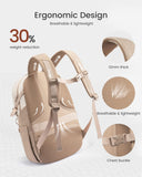 LOVEVOOK Small Travel Backpack for Women, Water - Resistant Hiking backpack with chest strap, Lightweight Casual Daypack