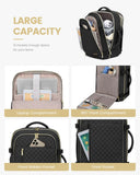 LOVEVOOK Travel Backpack for Women, Carry on Backpack for Airplanes,TSA Personal Item Travel Bag fits 15.6" Laptop,Travel Essentials Carry On Bag Flight Approved with 3 Packing Cubes