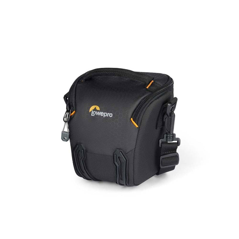 Lowepro Adventura TLZ 20 III, Camera Shoulder Bag with Adjustable/Removable Shoulder Strap, Bag for Mirrorless Camera, Compatible with Fujifilm XT200, Canon M50 MII, EOS R10, Nikon Z50, Black