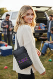 LSU Crossbody Bag - Versatile Travel, Sports, or Gameday Bag For LSU Tigers Fans and Alumni, Men or Women