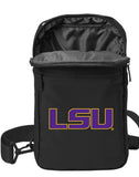 LSU Crossbody Bag - Versatile Travel, Sports, or Gameday Bag For LSU Tigers Fans and Alumni, Men or Women