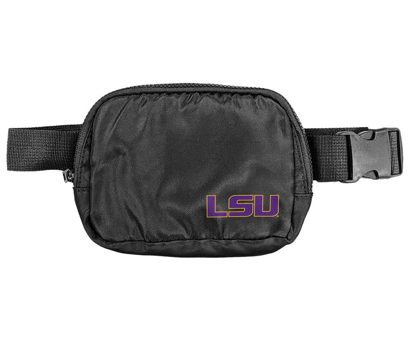 LSU Primary Logo Belt Bag, Crossbody Fanny Pack for Women and Men, Adjustable