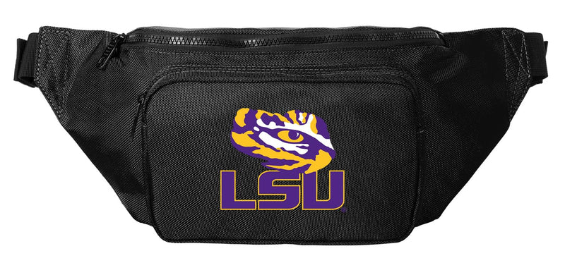 LSU Tigers Waist Pack or Crossbody Bag - Versatile Travel, Sports, or Gameday Bag For LSU Fans and Alumni, Men or Women