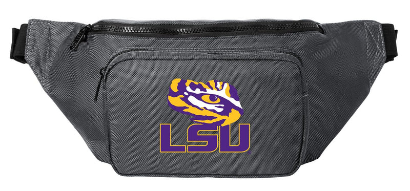 LSU Tigers Waist Pack or Crossbody Bag - Versatile Travel, Sports, or Gameday Bag For LSU Fans and Alumni, Men or Women