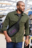 LSU Waist Pack or Crossbody Bag - Versatile Travel, Sports, or Gameday Bag For LSU Tigers Fans and Alumni, Men or Women