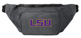 LSU Waist Pack or Crossbody Bag - Versatile Travel, Sports, or Gameday Bag For LSU Tigers Fans and Alumni, Men or Women