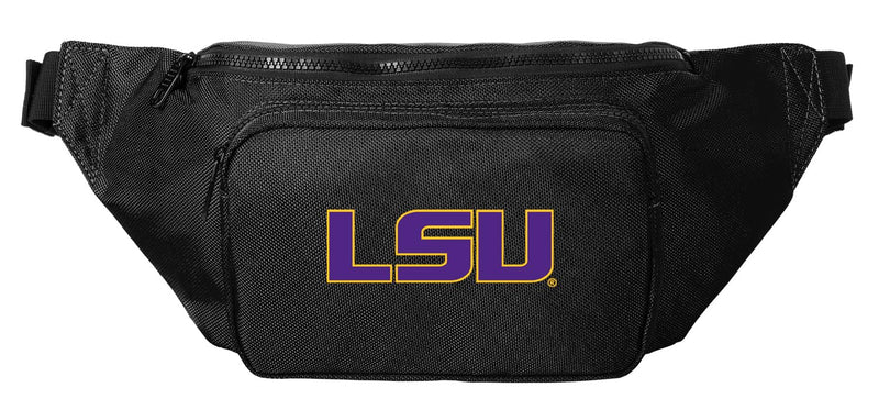 LSU Waist Pack or Crossbody Bag - Versatile Travel, Sports, or Gameday Bag For LSU Tigers Fans and Alumni, Men or Women