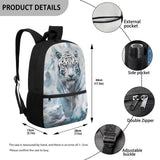 Luarisgur 3D Tiger Backpack for Boys Girls School Bag Bookbag for Kindergarten Elementary Middle School Bag Cool Animal Children's Schoolbag Back to School Supplies Bag for Teen Kids
