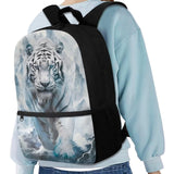 Luarisgur 3D Tiger Backpack for Boys Girls School Bag Bookbag for Kindergarten Elementary Middle School Bag Cool Animal Children's Schoolbag Back to School Supplies Bag for Teen Kids