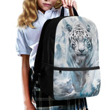 Luarisgur 3D Tiger Backpack for Boys Girls School Bag Bookbag for Kindergarten Elementary Middle School Bag Cool Animal Children's Schoolbag Back to School Supplies Bag for Teen Kids