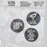 LUCAS Designer Luggage Collection - Expandable 24 Inch Softside Bag - Durable Mid - sized Ultra Lightweight Checked Suitcase with 4 - Rolling Spinner Wheels (Diva)