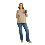 Lug Drizzle Mini Zip Storage Pouch - 2pc Set, BLACK/HEATHER GREY