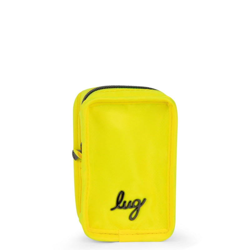 Lug Drizzle Mini Zip Storage Pouch, YELLOW