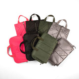 Lug Flash SE & Tuck Travel Set, GINGHAM EVERGREEN