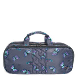 Lug Flatbed Slim Cosmetic Case, PAWS NAVY