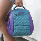 Lug Hopper Shorty Backpack, GINGHAM BERRY
