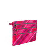 Lug Kickline Triple Zip Storage Pouch, LIME