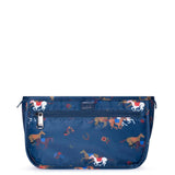 Lug Parasail Cosmetic Case, HORSES NAVY