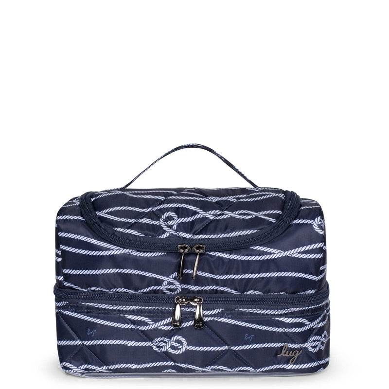 Lug Stowaway Cosmetic Case, NAVY NAUTICAL