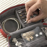 Lug Swizzle Jewelry Case, MIDNIGHT BLACK