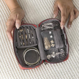 Lug Swizzle Jewelry Case, MIDNIGHT BLACK