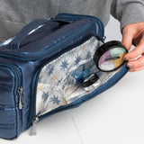 Lug Trolley Cosmetic Case, BUTTERFLY GREY