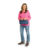 Lug Trolley Cosmetic Case, BUTTERFLY GREY