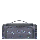 Lug Trolley Cosmetic Case, BUTTERFLY GREY