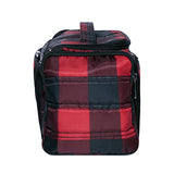 Lug Trolley XL Cosmetic Case, BUFFALO CHECK RED