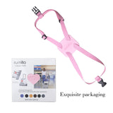 Luggage Bungee Strap for Suitcases - Add a Bag, Travel Bag Bungee Belt - Pink Luggage Strap (1PCS)