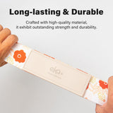 Luggage Straps for Suitcases,Adjustable Luggage Elastic Belt, Travel Essentials for Airport,Station, Vibrant Designs, Floral Garden