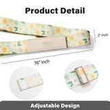 Luggage Straps for Suitcases,Adjustable Luggage Elastic Belt, Travel Essentials for Airport,Station, Vibrant Designs, Floral Garden