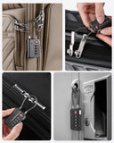 LUGGEX TSA Locks for Luggage, One - Button Reset TSA Approved Luggage Locks, Suitcase Locks, Ease of Use & Durable