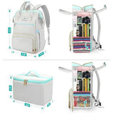 Lunch Backpack, 15.6 Inch Laptop Backpack, Stylish Nurse Teacher Work Bag