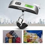 Luxebell Luggage Scale Portable Handheld Digital Suitcase Weight 110lbs Airplane Travel Essentials Gift LCD Backlight Temperature Sensor
