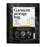 Luxury Storage Garment Bag for Men Suit, Long Women Dress, Tuxedo, Uniform | 47 Inch + 5 Inch Side Gusset | Hanging, Breathable, Foldable Clothes Cover and Protector