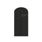 LXLOVESM Garment Bags for Hanging Clothes, 45'' Suit Bag Cover for Storage and Travel, Dress Bags for Gowns Long (Black)